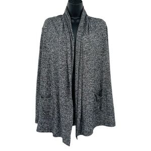 Athleta Pose wrap cardigan open front pockets space dye women's‎ size XXS